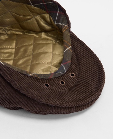  Barbour Westdale Cord Flat Şapka