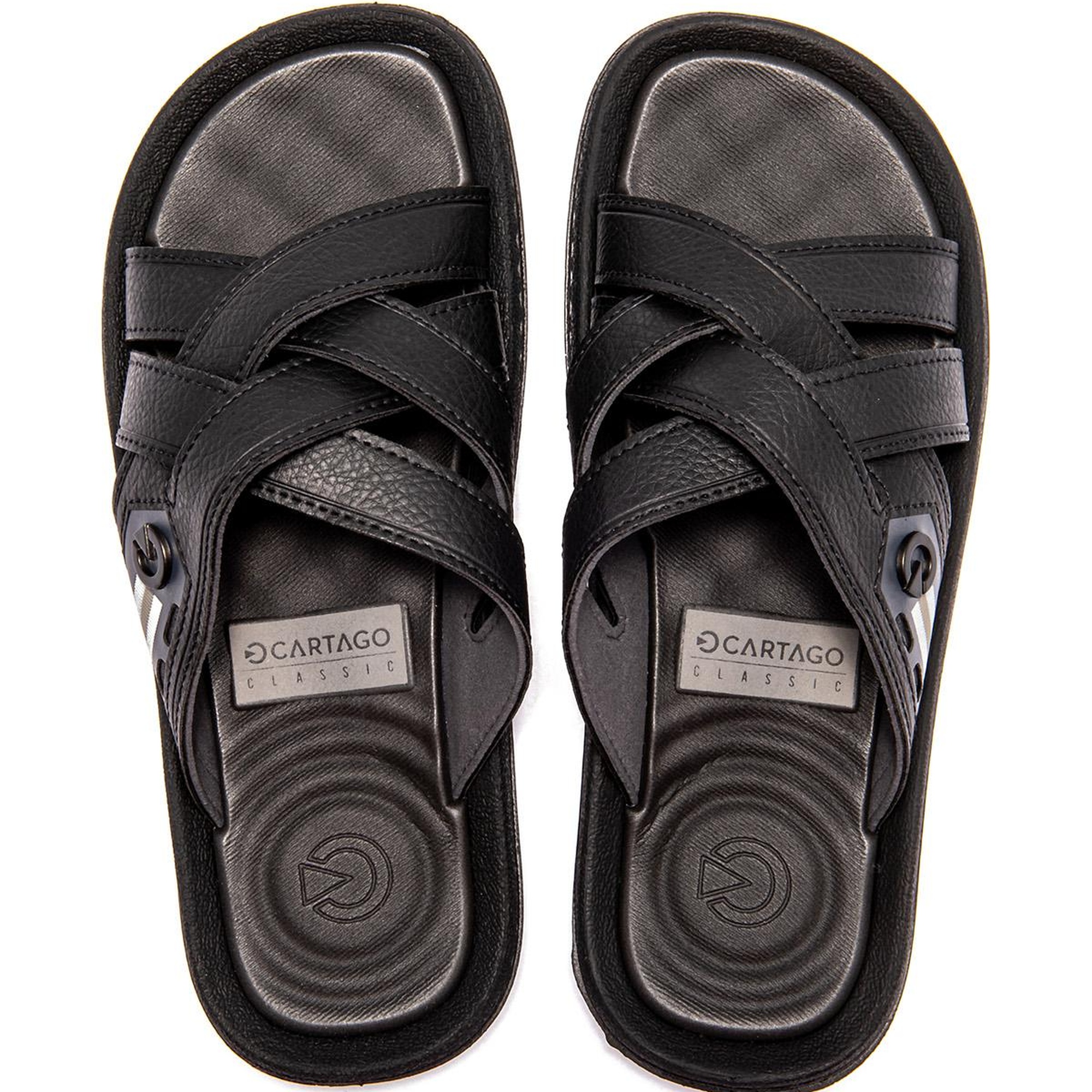 Essencial Slide Erkek Terlik Siyah 39/46