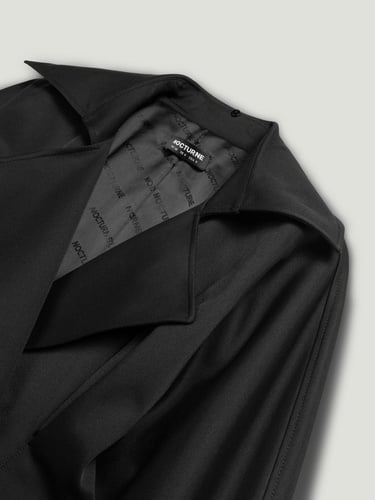  Düğme Detaylı Trençkot