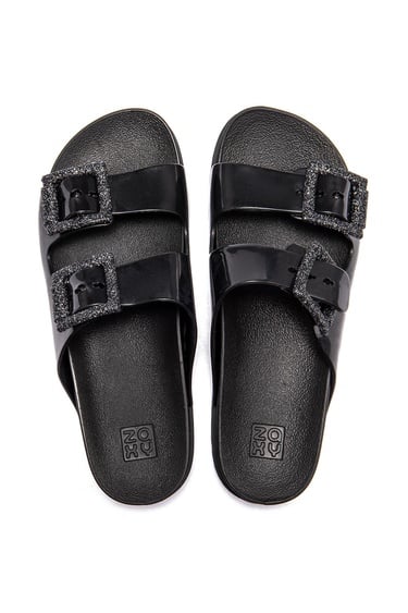  Partner New Kadın Terlik Parlak Siyah 35/42