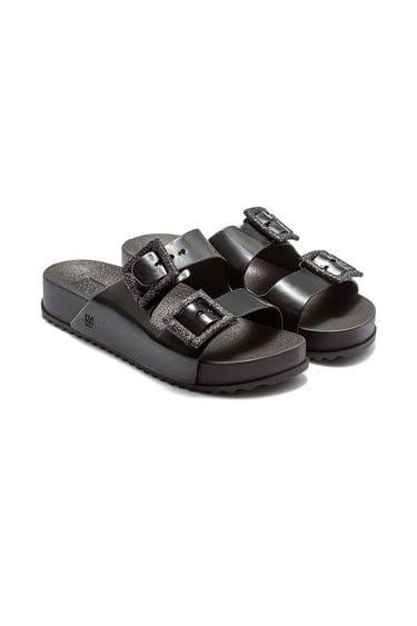  Partner New Kadın Terlik Parlak Siyah 35/42