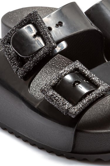  Partner New Kadın Terlik Parlak Siyah 35/42