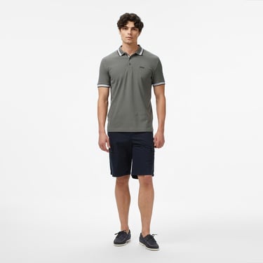  Boss Paddy Erkek Gri Polo