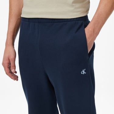  Calvin Klein Monogram Jogger Erkek Mavi Eşofman Altı