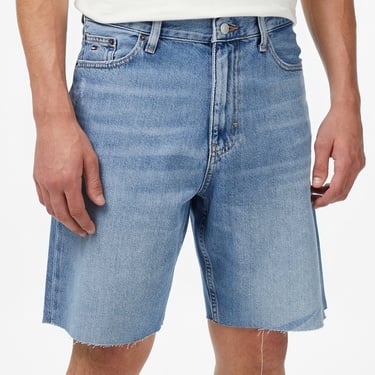  Tommy Hilfiger Isaac Relaxed Festival Erkek Mavi Jean Şort