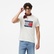Tommy Hilfiger Twist Slim Flag Erkek Beyaz T-Shirt