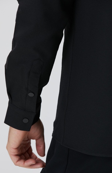  Network Erkek N-Tech Siyah Gömlek