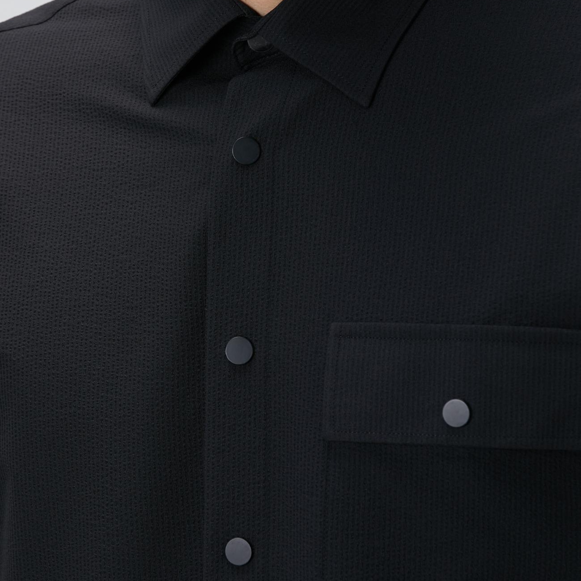 Network Erkek N-Tech Siyah Gömlek