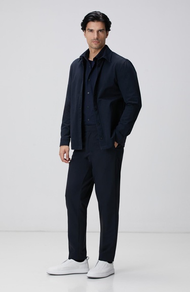  Network Erkek N-Tech Lacivert Gömlek