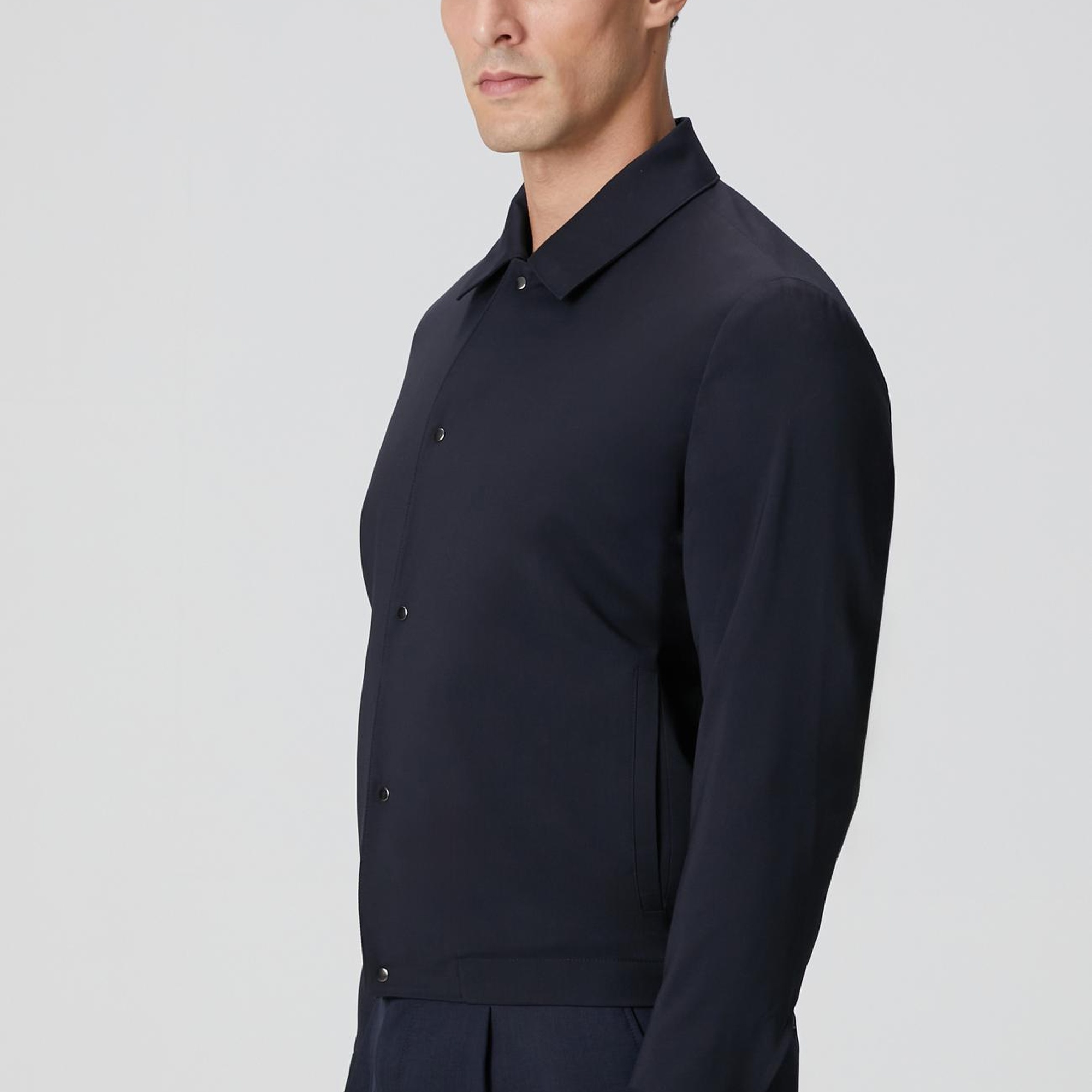 Network Erkek Lacivert Bomber Ceket