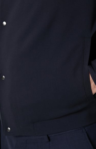  Network Erkek Lacivert Bomber Ceket