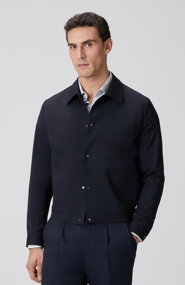  Network Erkek Lacivert Bomber Ceket