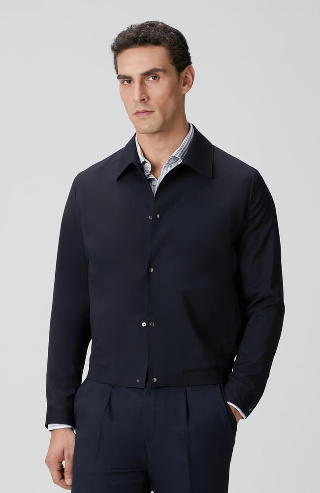  Network Erkek Lacivert Bomber Ceket