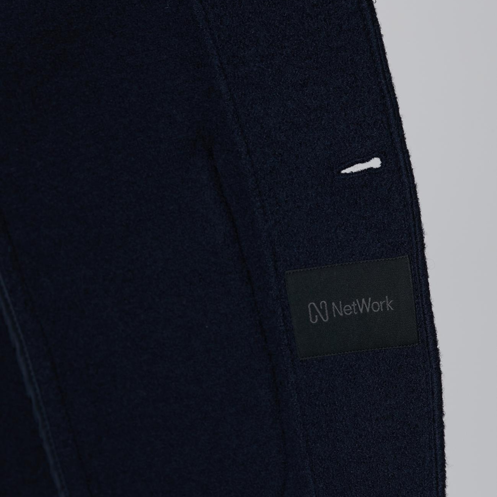 Network Erkek Lacivert Yün Ceket