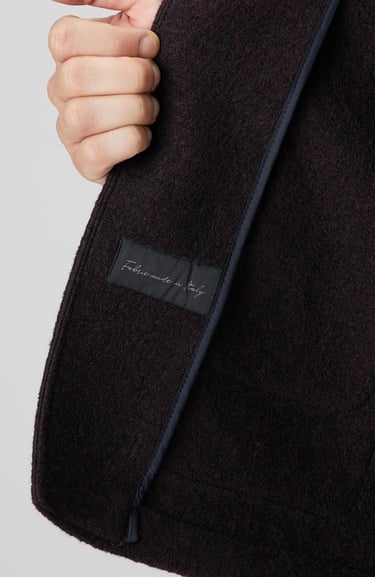  Network Erkek Bordo Örme Yün Ceket