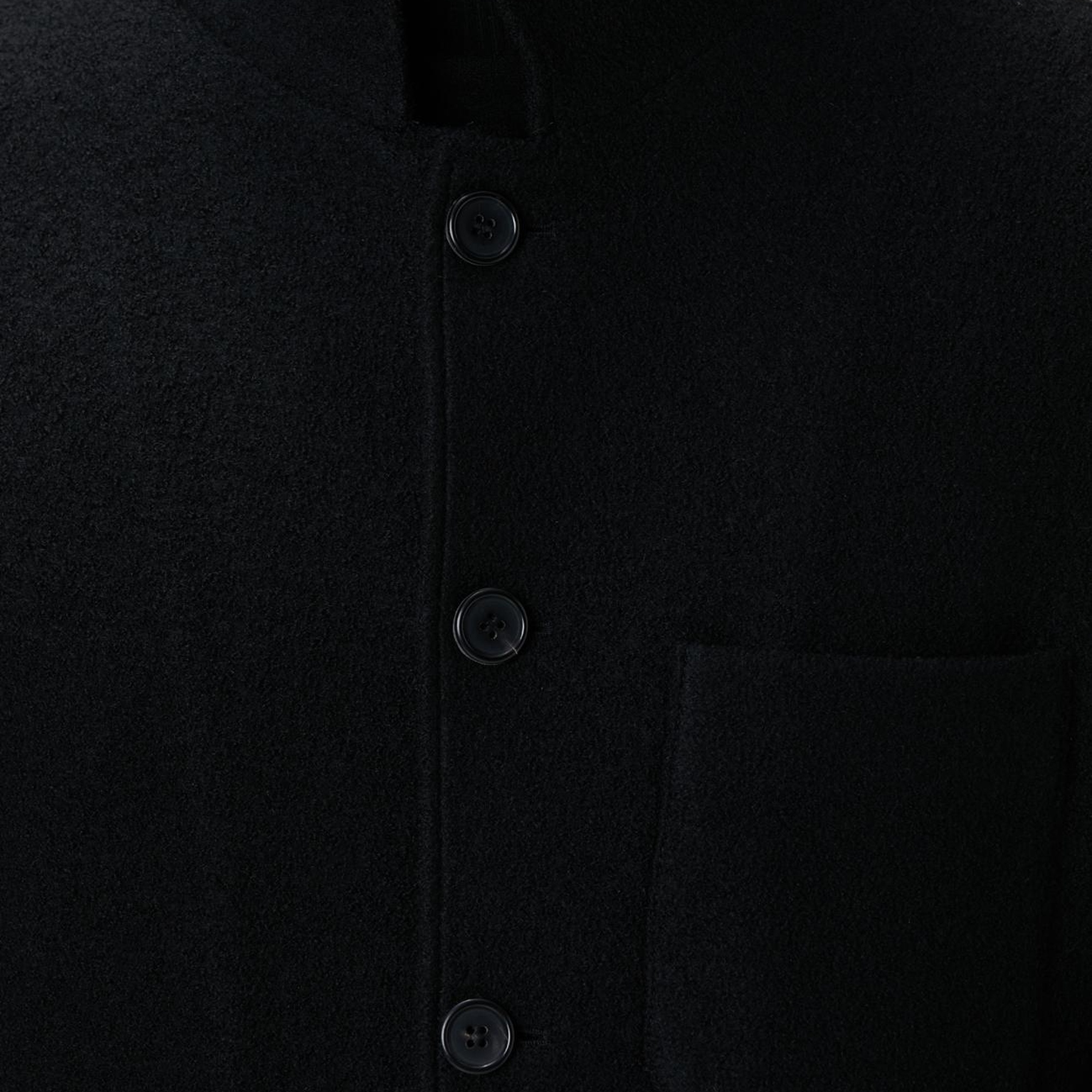 Network Erkek Siyah Yün Ceket