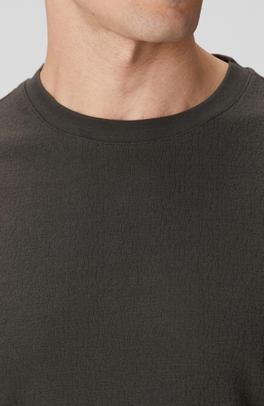  Network Erkek Haki Jakarlı T-shirt