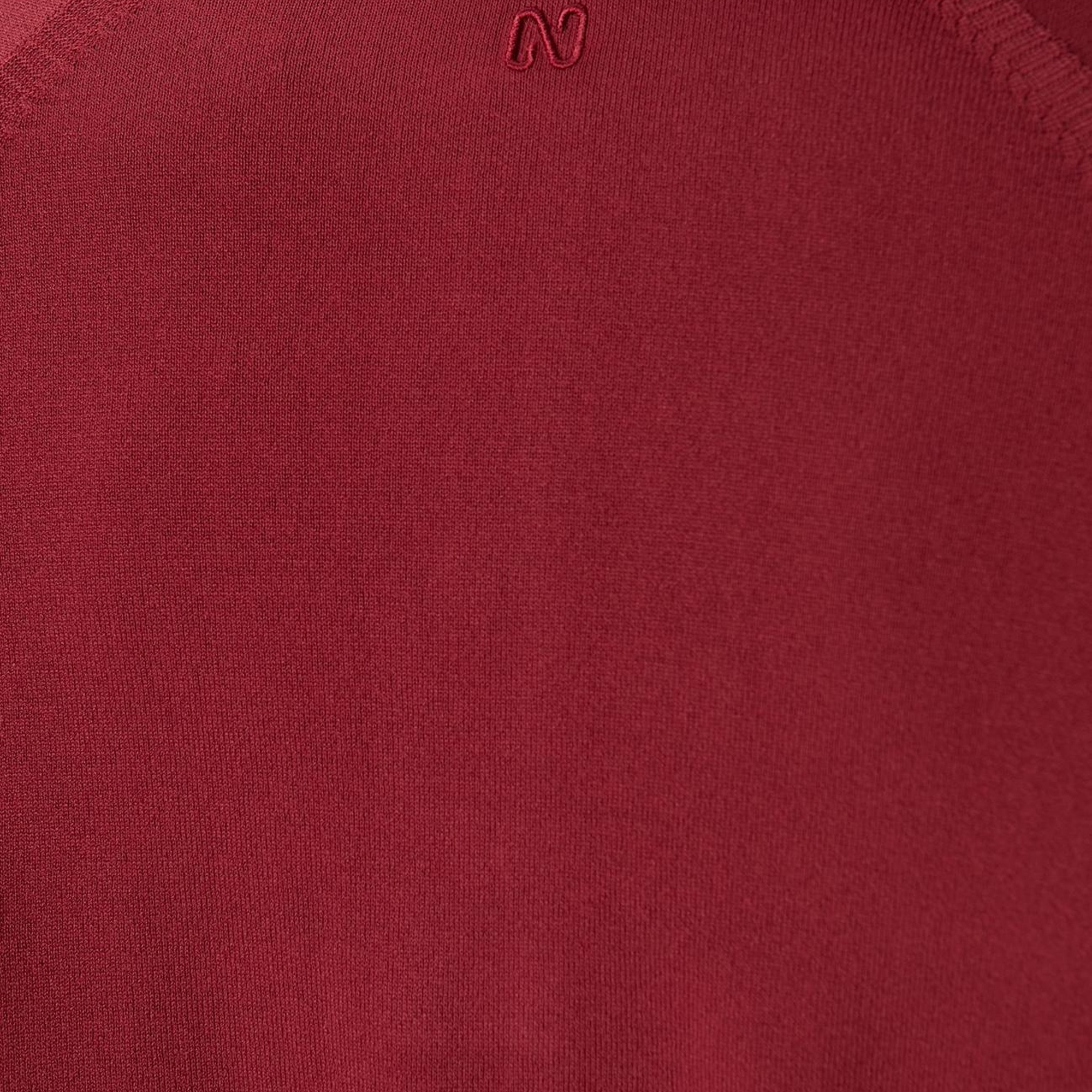 Network Erkek Bordo Polo Yaka Triko Kazak