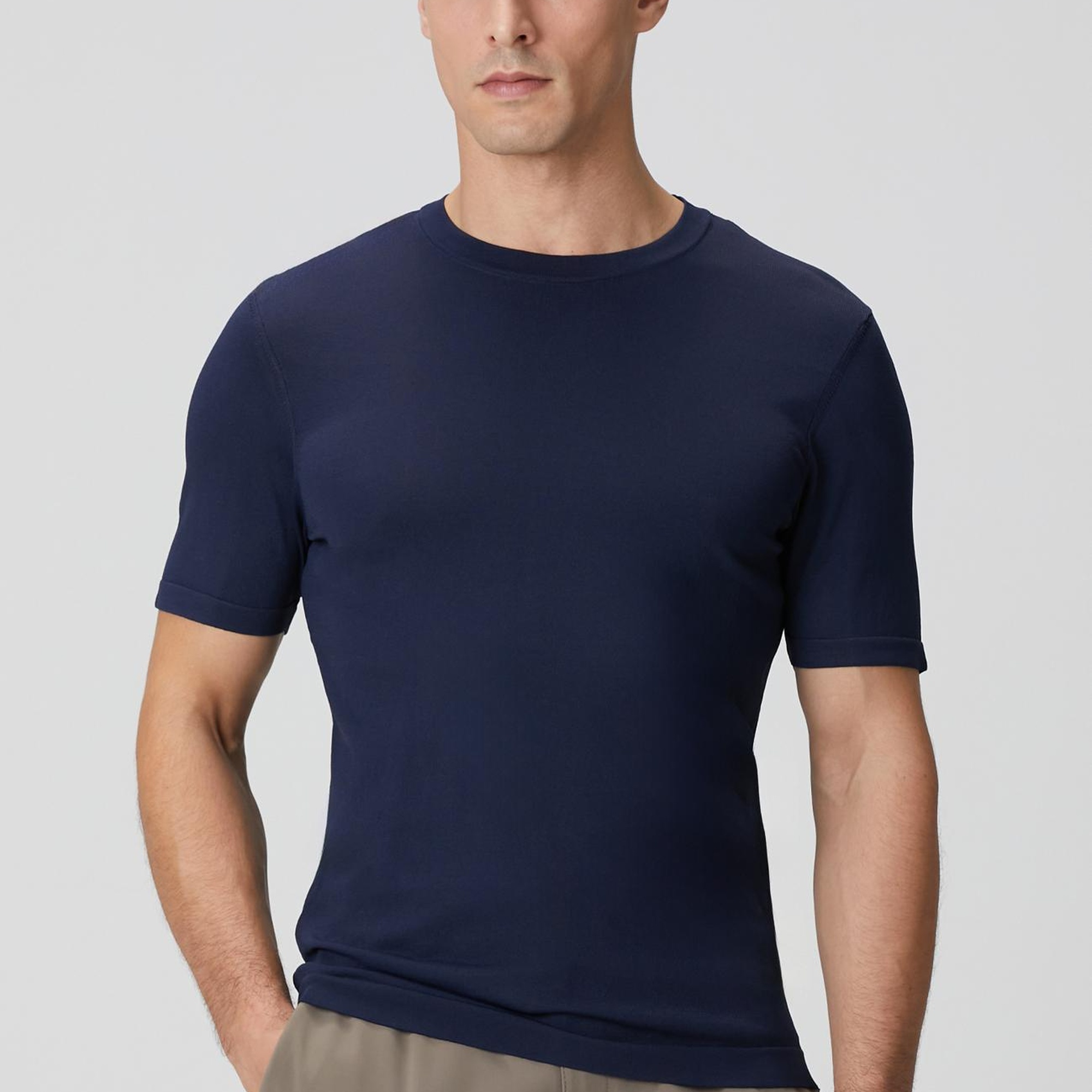 Network Erkek Lacivert Basic Kazak