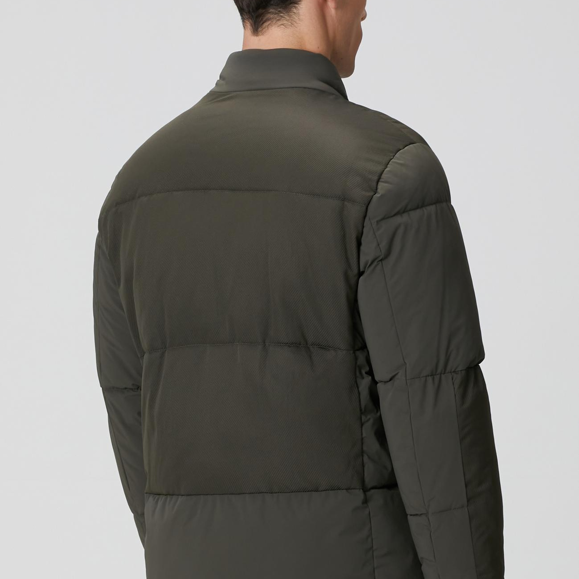 Network Erkek Haki N-Tech Dik Yaka Puffer Mont