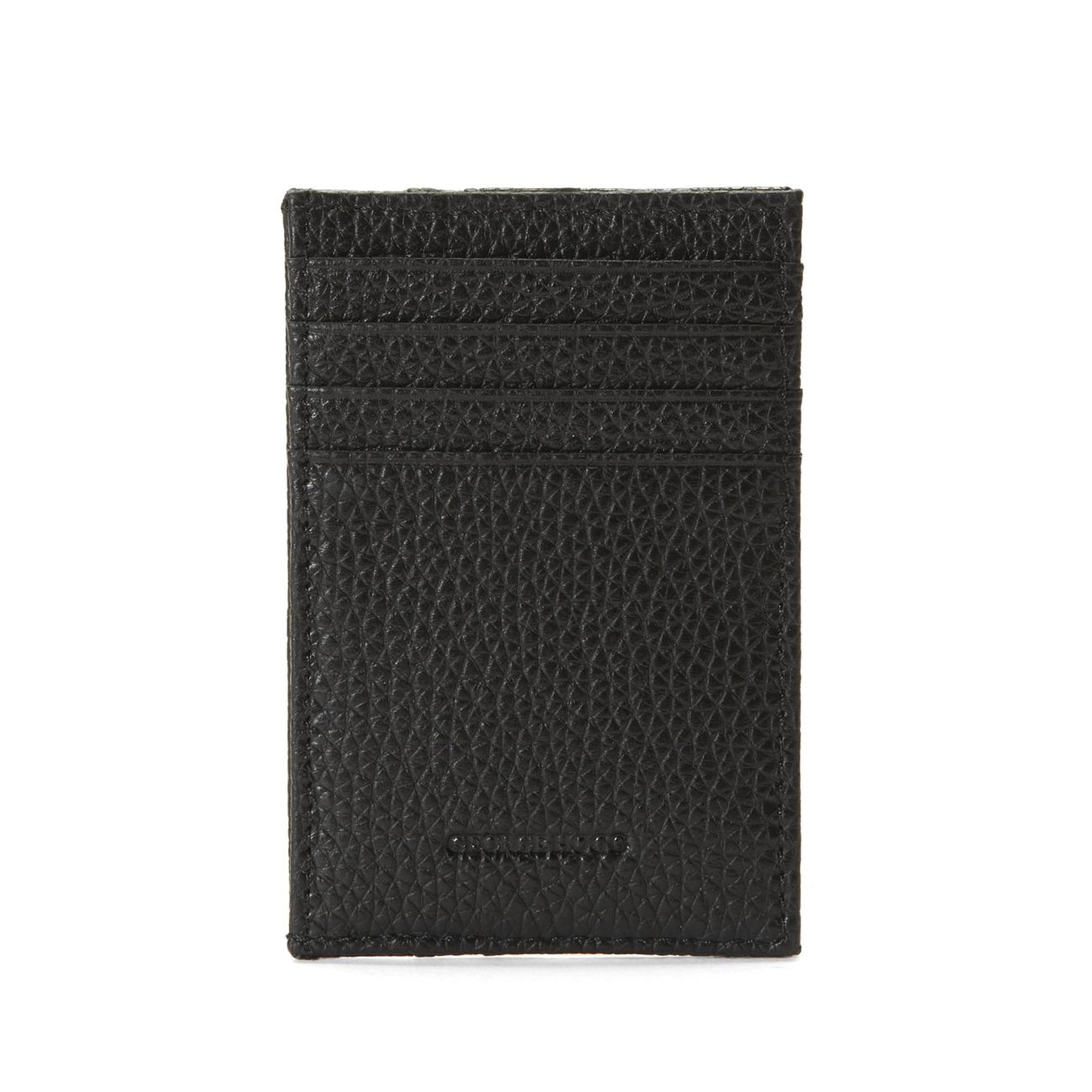 George Hogg Erkek Siyah Deri Kartlık