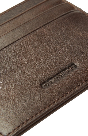  George Hogg Erkek Kahverengi Deri Kartlık