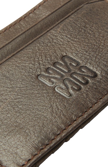  Network Erkek Kahverengi Deri Kartlık