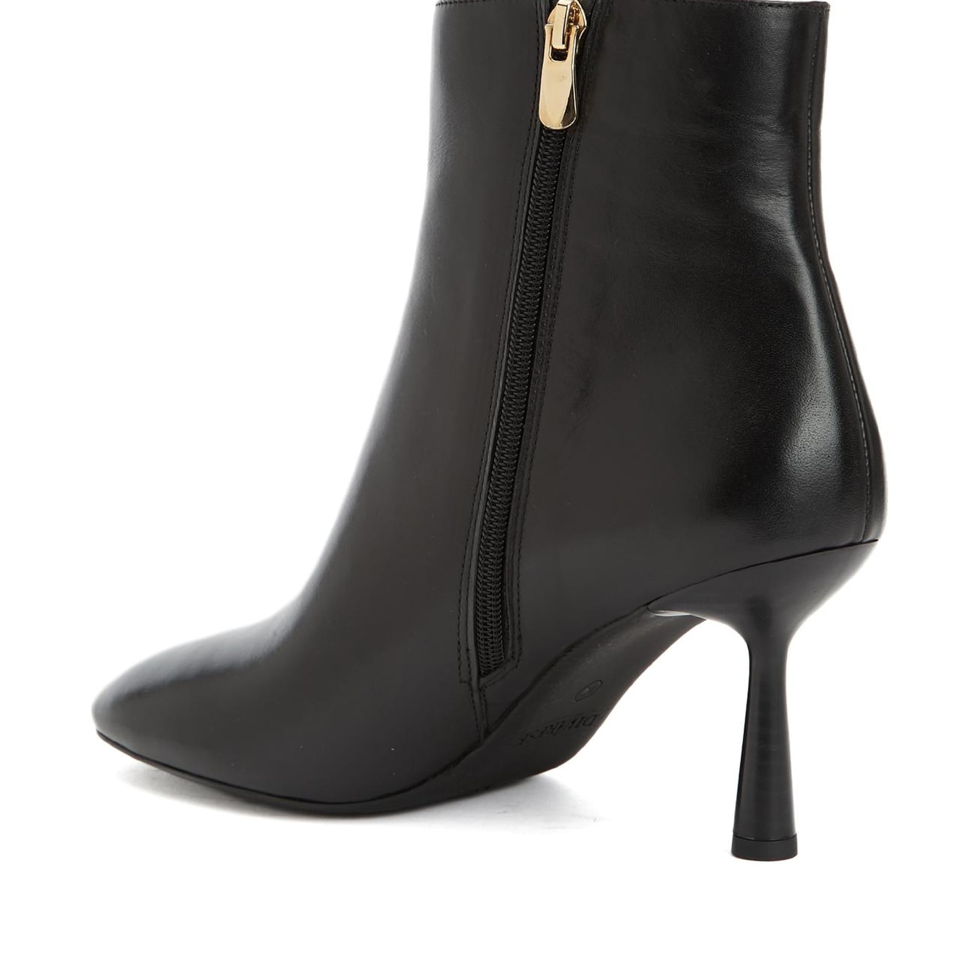 Divarese Kadın Siyah Deri Bot