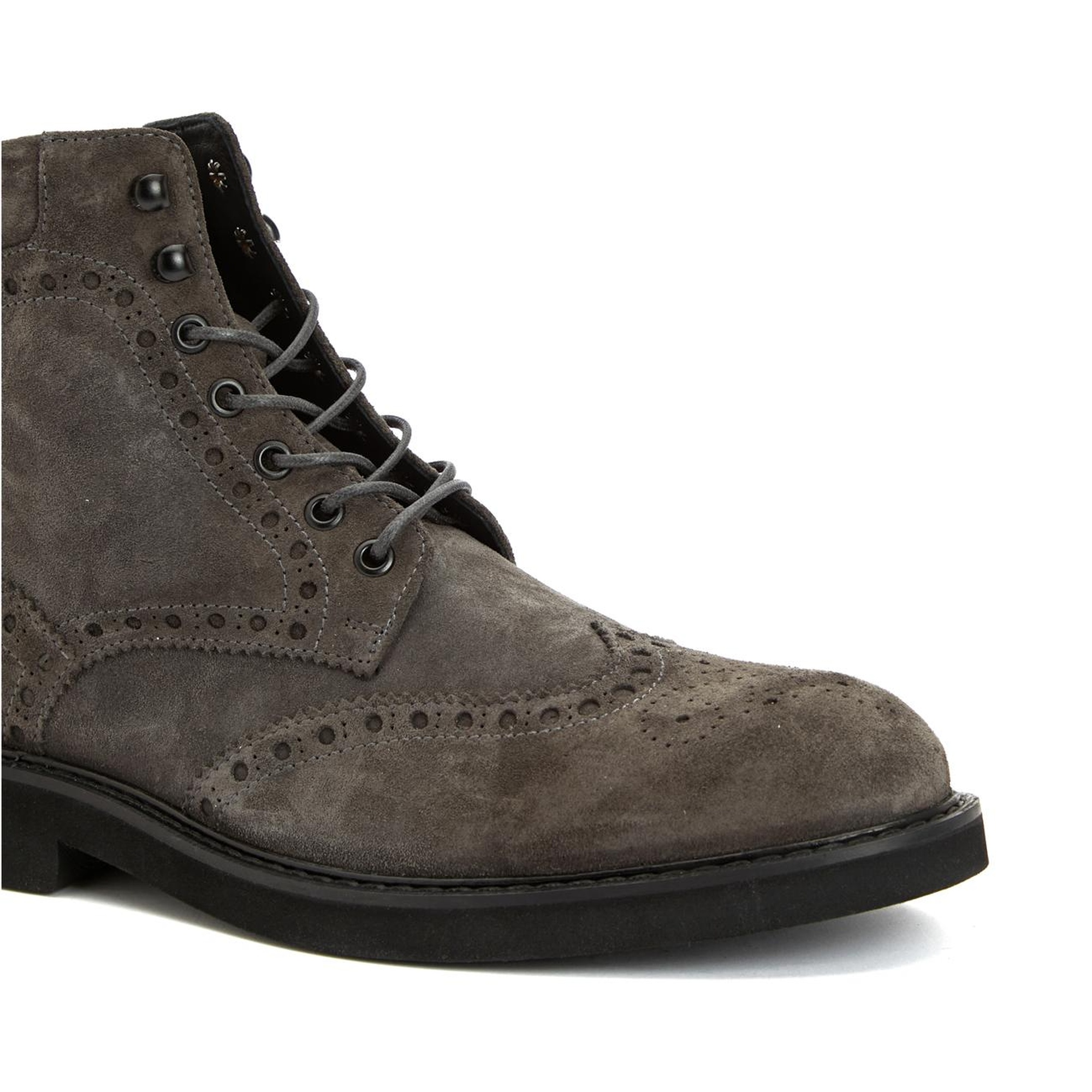 Divarese Erkek Antrasit Süet Bot