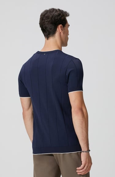  Network Erkek Lacivert Triko Kazak