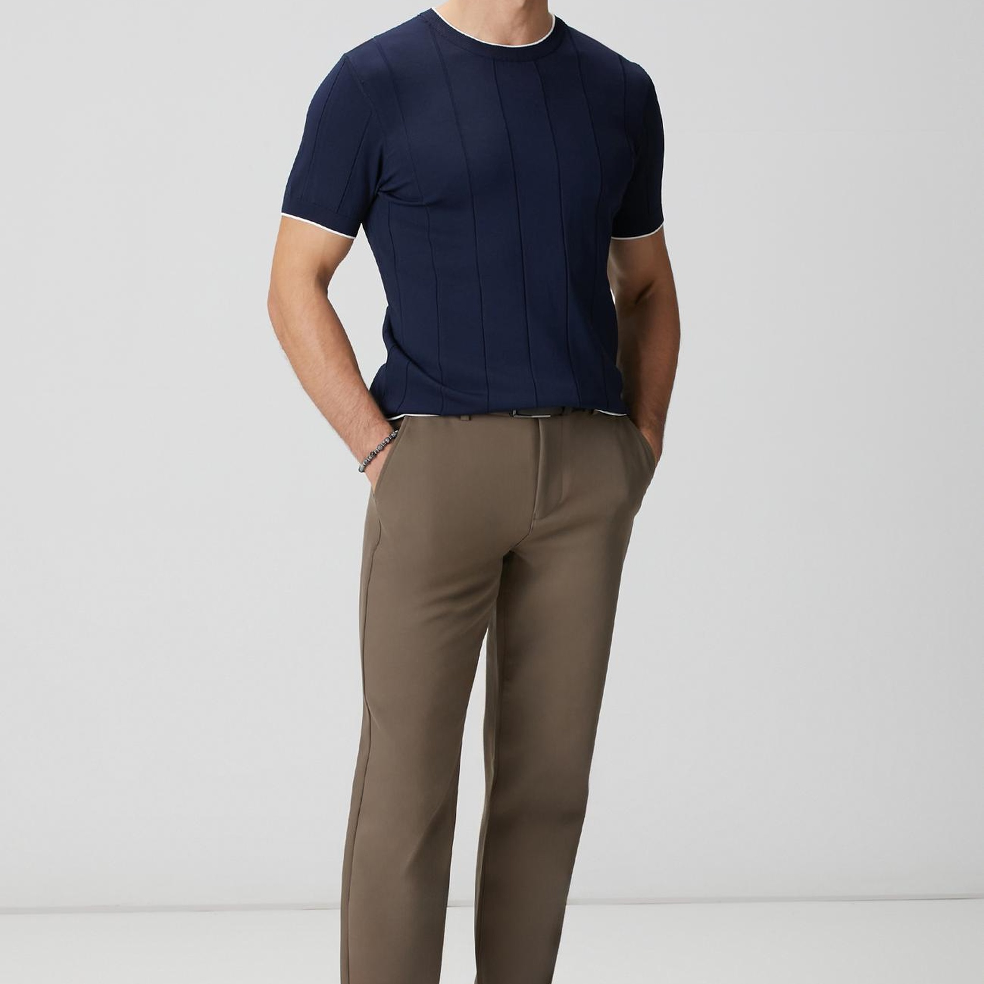 Network Erkek Lacivert Triko Kazak