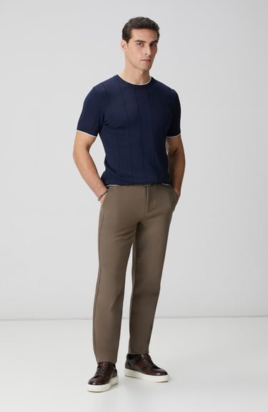  Network Erkek Lacivert Triko Kazak