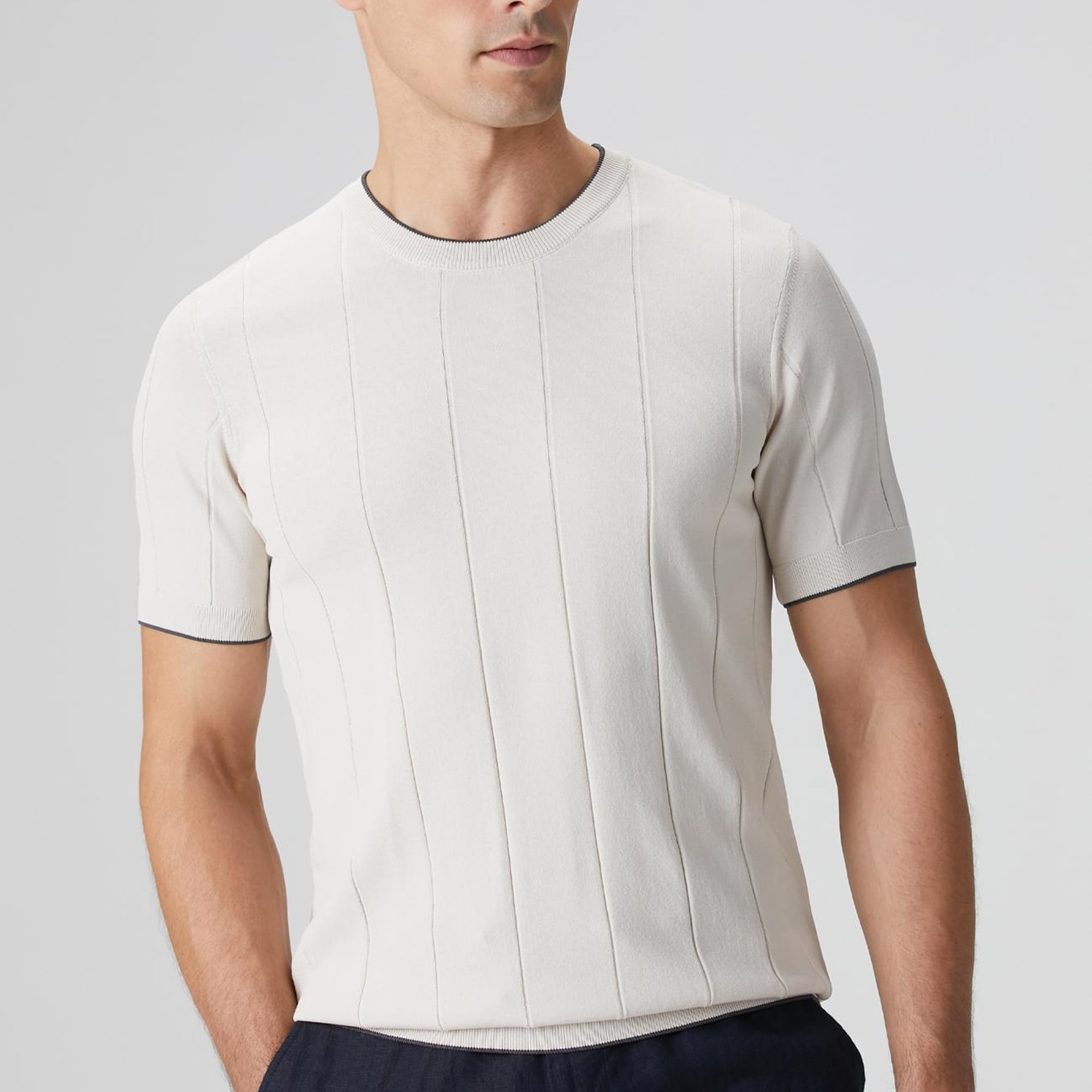 Network Erkek Taş Triko Kazak