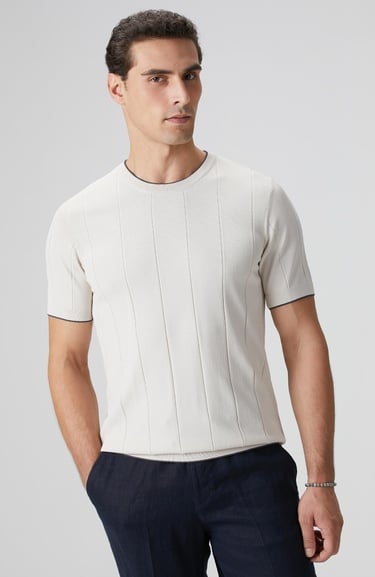  Network Erkek Taş Triko Kazak