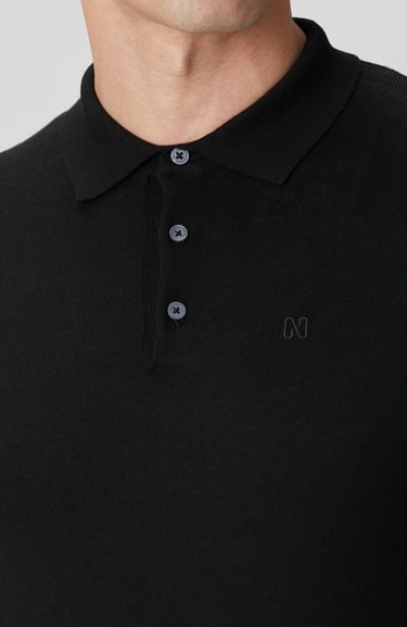  Network Erkek Siyah Triko Kazak