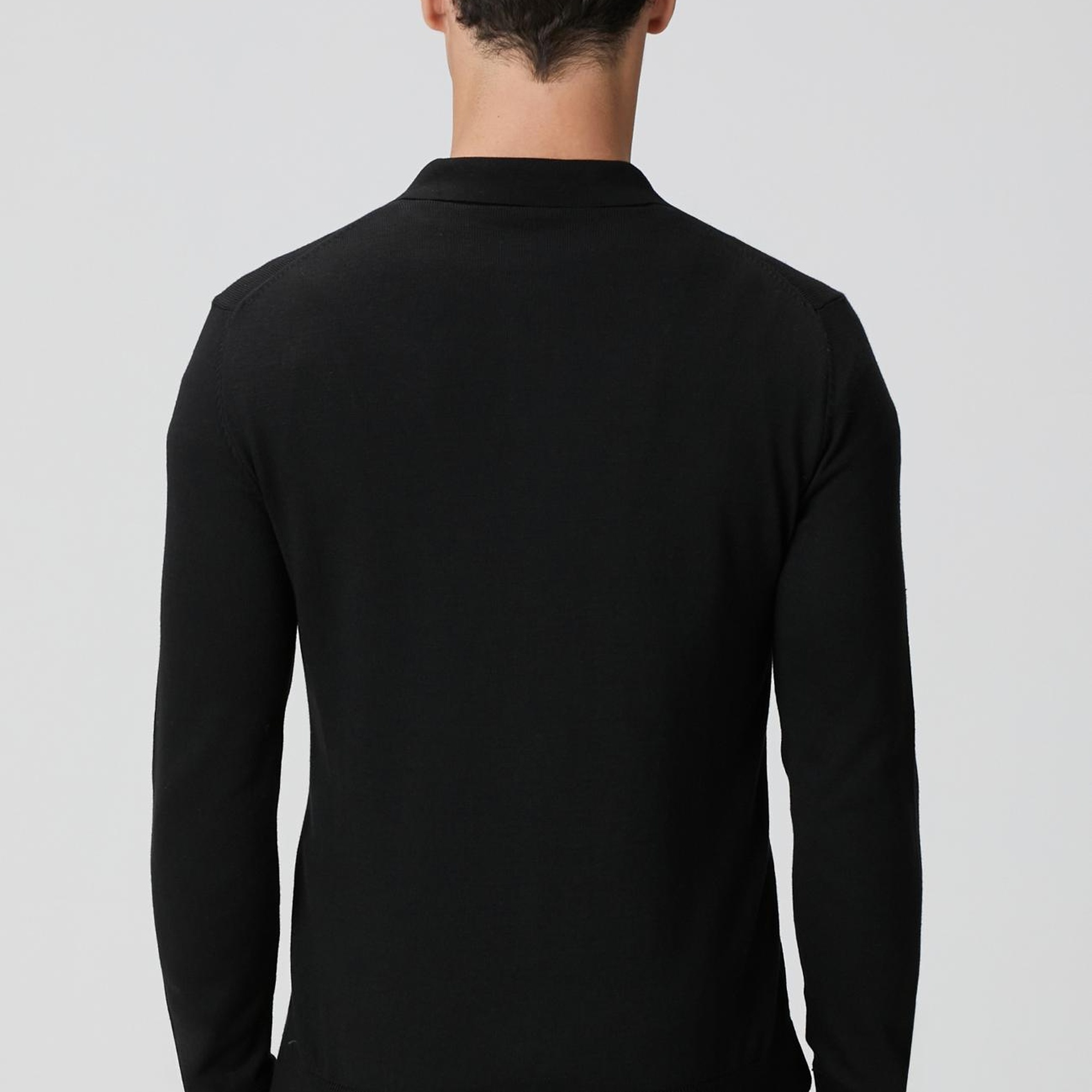 Network Erkek Siyah Triko Kazak