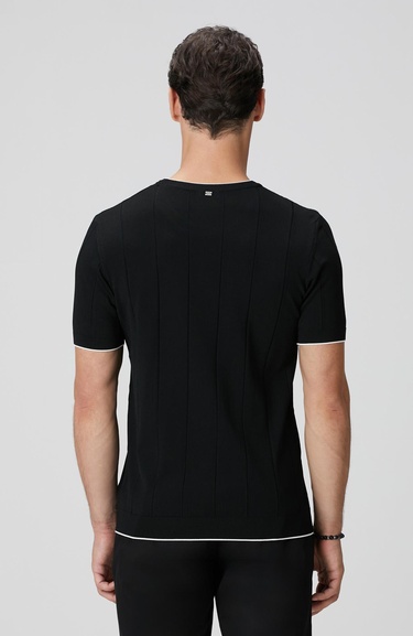  Network Erkek Siyah Triko Kazak