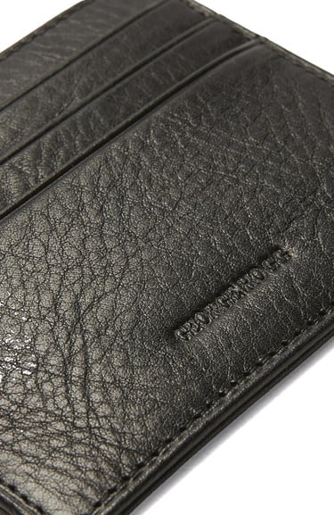  George Hogg Erkek Siyah Deri Kartlık