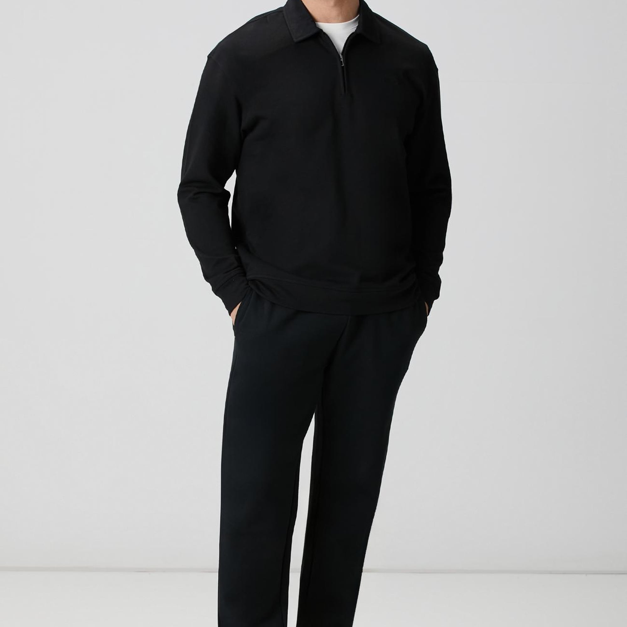 Network Erkek Siyah Sweatshirt