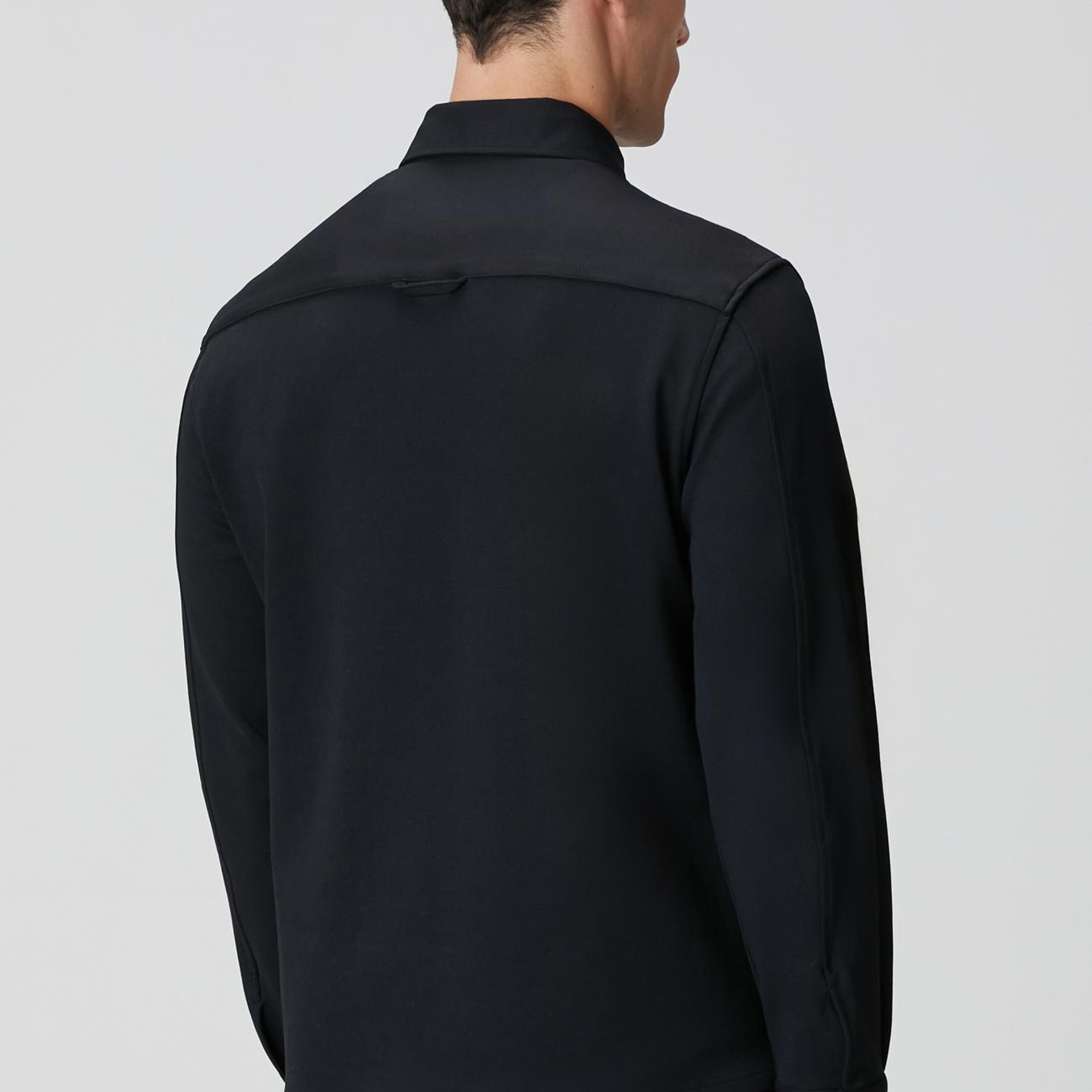 Network Erkek Siyah Dış Gömlek