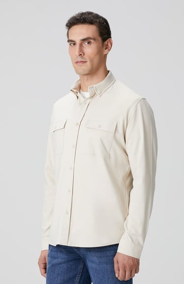  Network Erkek Bej Gömlek