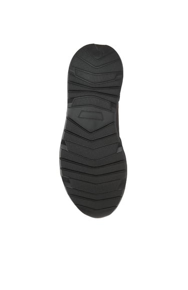  George Hogg Erkek Siyah Süet Sneaker