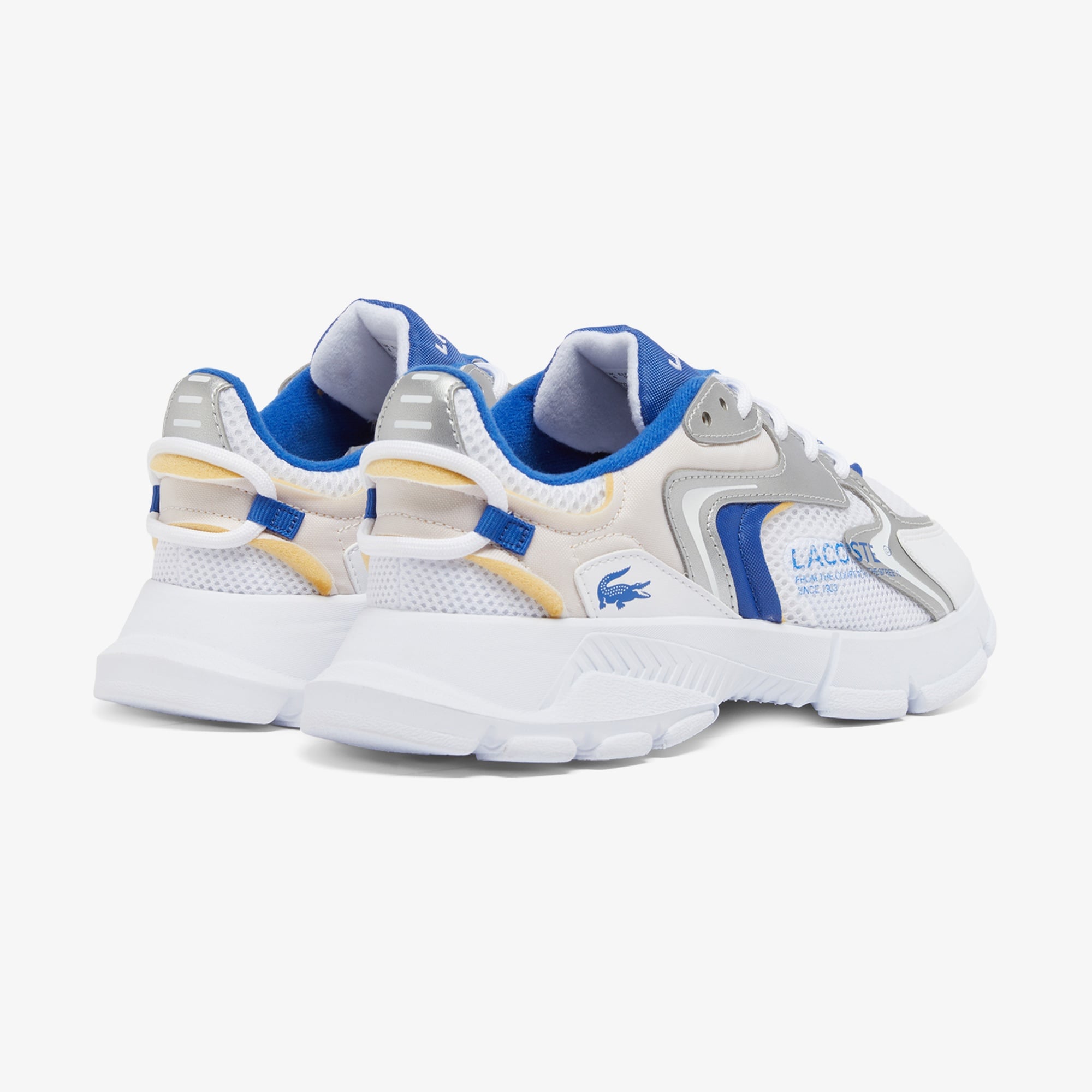 Lacoste L003 Neo Çocuk Mavi/Beyaz Sneaker