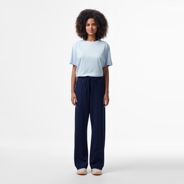  Kadın Loose Fit Lacivert Eşofman Altı