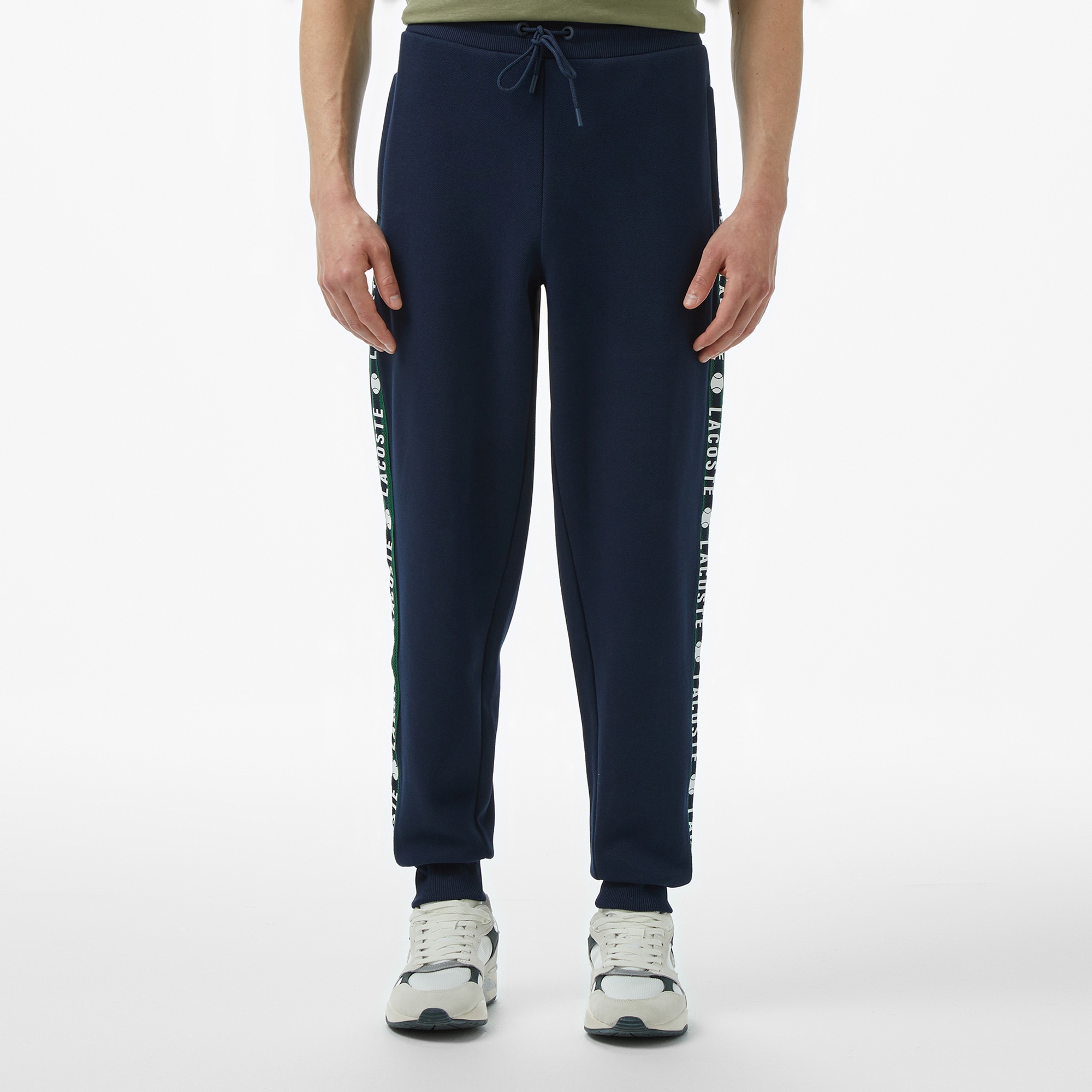 Erkek Regular Fit Baskılı Lacivert Eşofman Altı