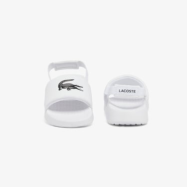 Lacoste Serve Slide 1.0 Bebek Beyaz Sandalet