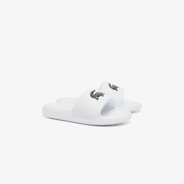 Lacoste Croco 1.0 Çocuk Beyaz Terlik