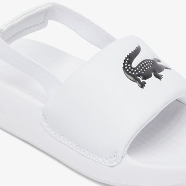 Lacoste Serve Slide 1.0 Bebek Beyaz Sandalet