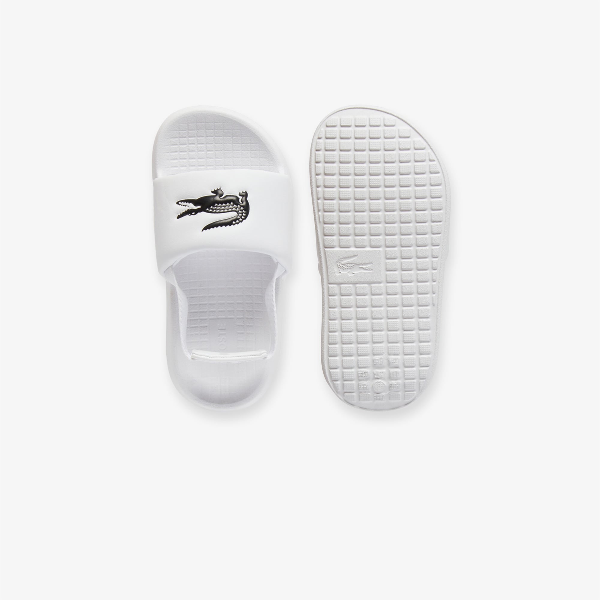 Lacoste Serve Slide 1.0 Bebek Beyaz Sandalet