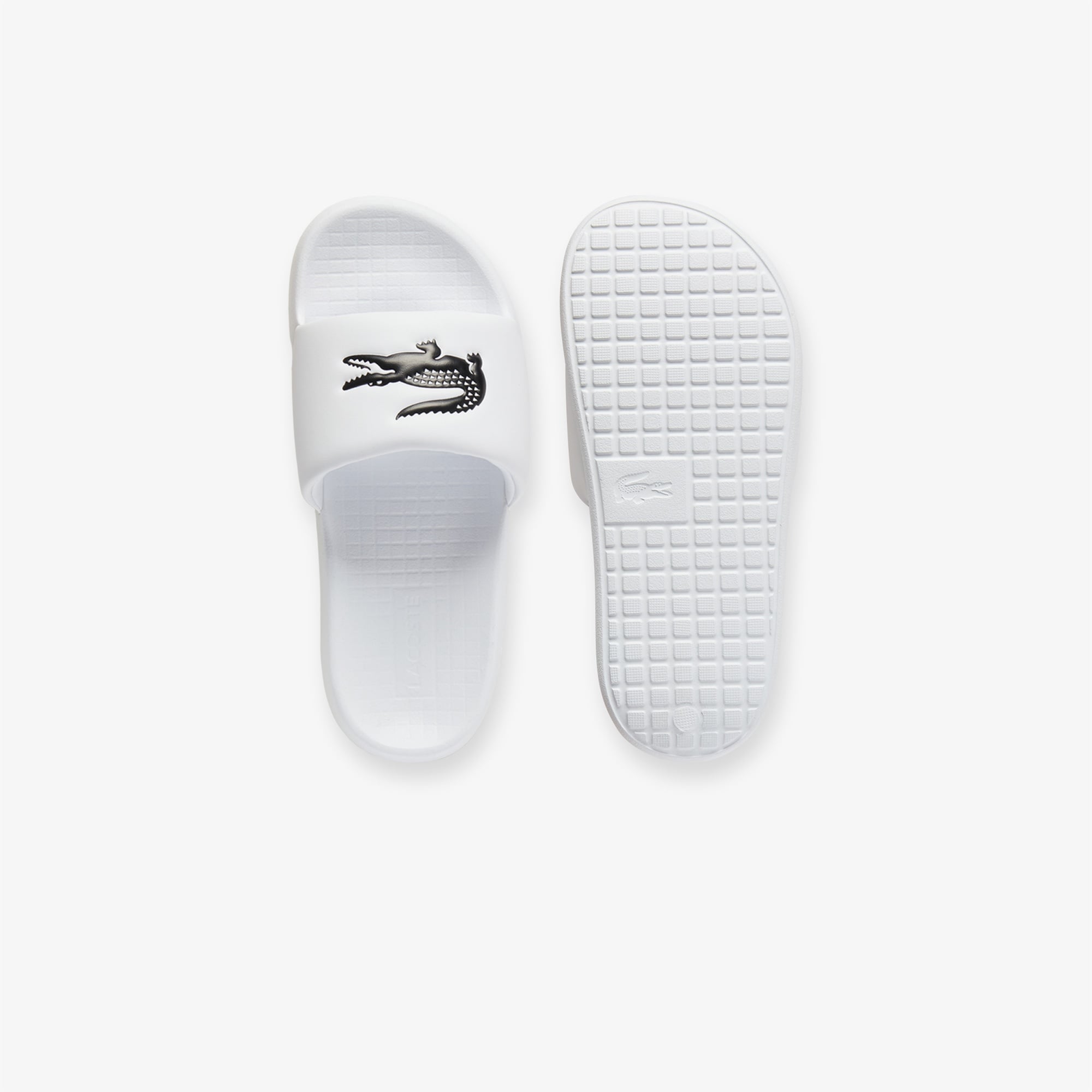 Lacoste Croco 1.0 Çocuk Beyaz Terlik